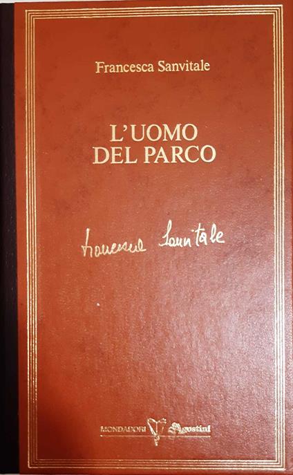 L' uomo del parco - Francesca Sanvitale - copertina