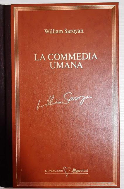 La commedia umana - William Saroyan - copertina