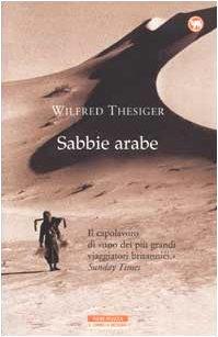 Sabbie arabe - Wilfred Thesiger - copertina