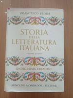 Storia della letteratura italiana Vol. IV