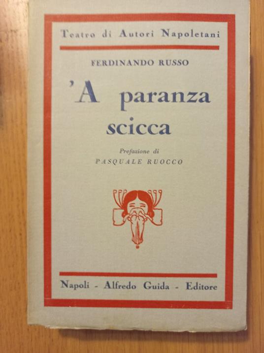 'A paranza scicca - Ferdinando Russo - copertina