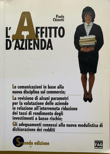 L' affitto d'azienda - Paolo Chinetti - copertina