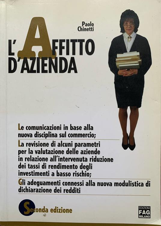 L' affitto d'azienda - Paolo Chinetti - copertina
