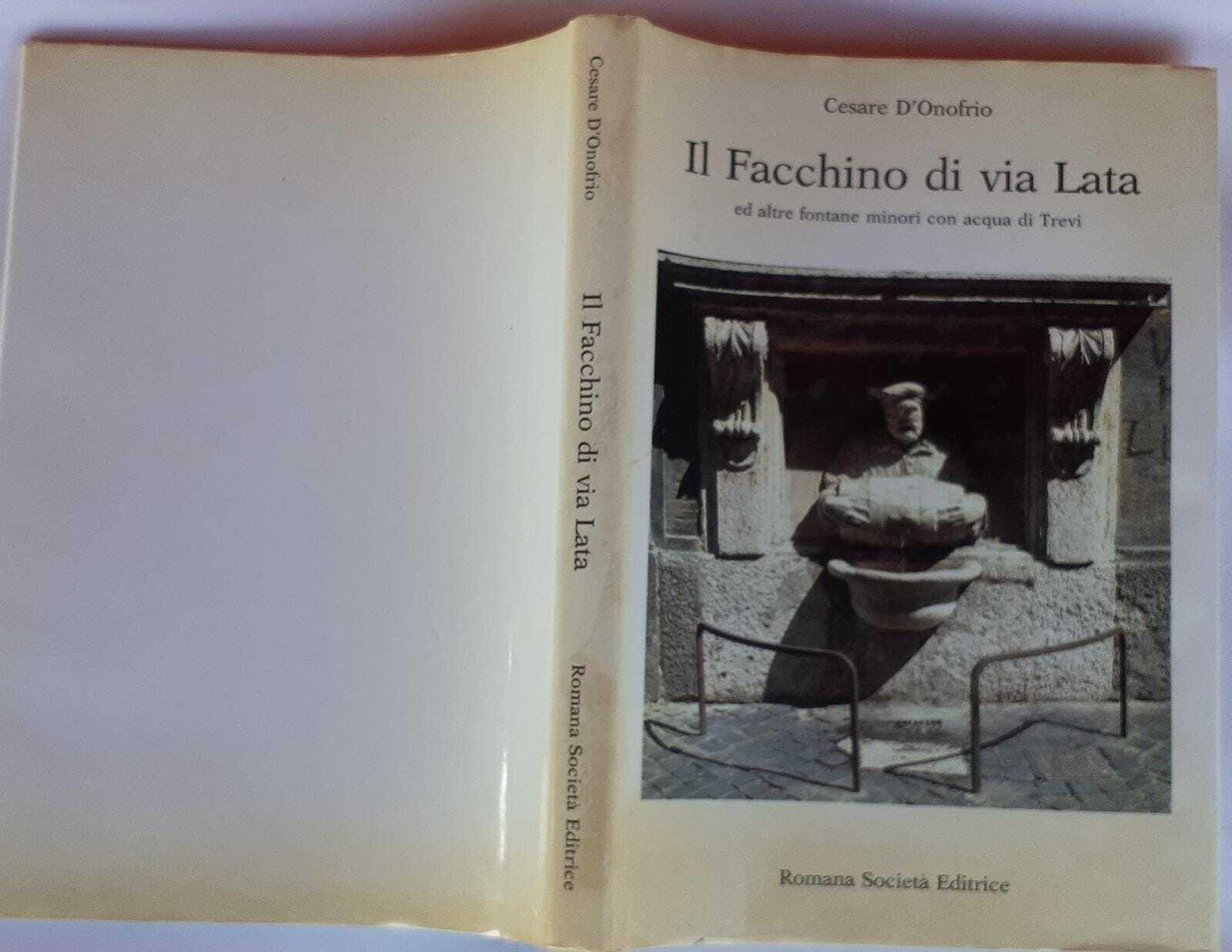 Il Facchino di via Lata ed altre fontane minori con acqua di Trevi