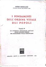 I fondamenti dell'ordine vitale dei popoli volume IV