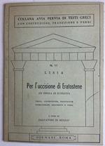 Per l'uccisione di Eratostene
