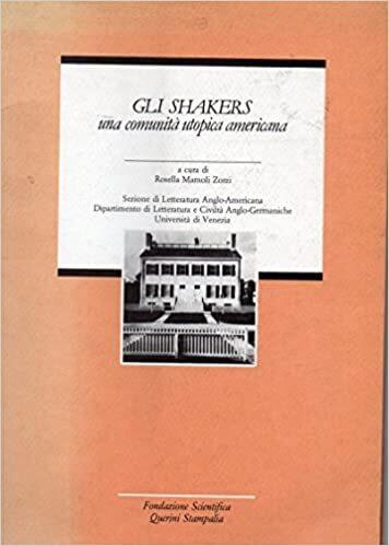 Gli Shakers , una comunità utopica americana - Rosella Mamoli Zorzi - copertina