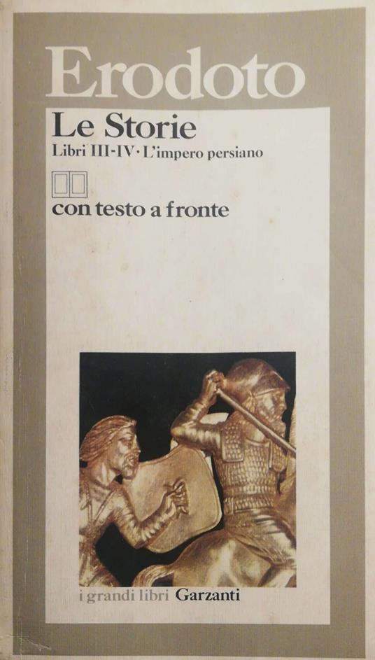 Le Storie - Erodoto - copertina
