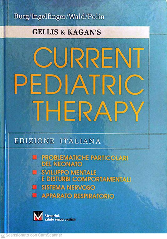 Current pediatric therapy - copertina