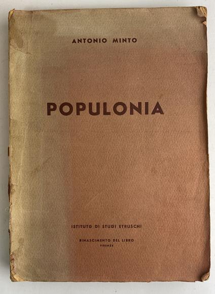 Populonia - Antonio Minto - copertina