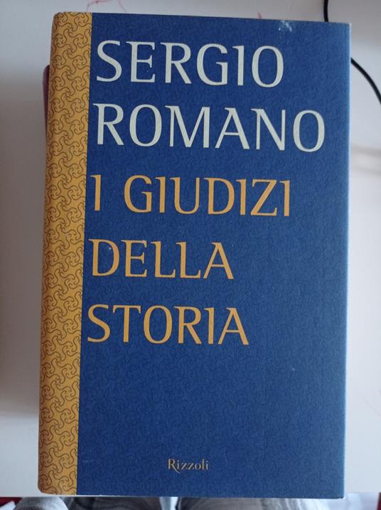 I giudizi della storia - Sergio Romano - copertina