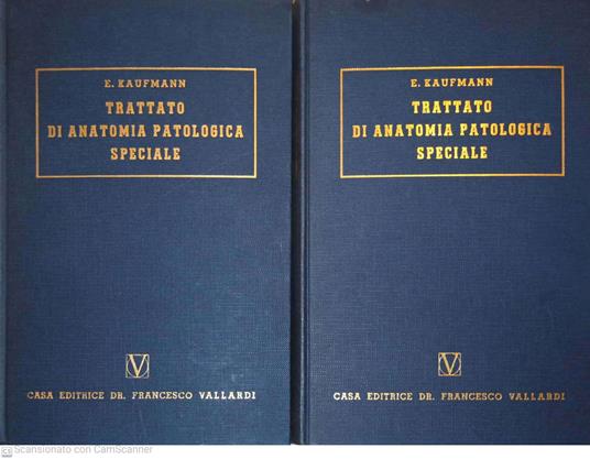 Trattato di anatomia patologica speciale - copertina