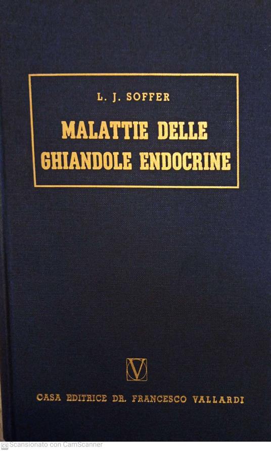 Collana di clinica medica. Malattie delle ghiandole endocrine - copertina