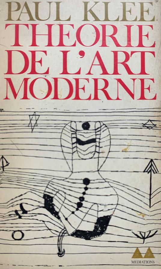 Theorie de l'art moderne - Paul Klee - copertina