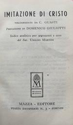 Imitazione di Cristo