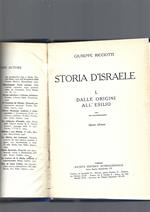 STORIA D' ISRAELE. I: dalle origini all'esilio