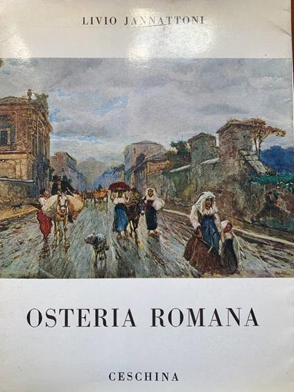 Osteria romana - Livio Jannattoni - copertina