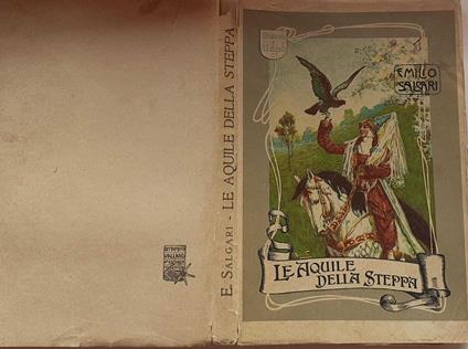 Le aquile della steppa - Emilio Salgari - copertina