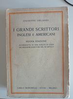I grandi scrittori inglesi e americani