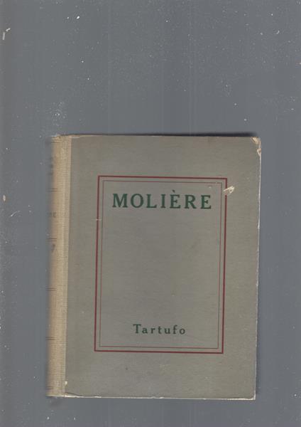 Tartufo - Il Malato Immaginario - Molière - copertina
