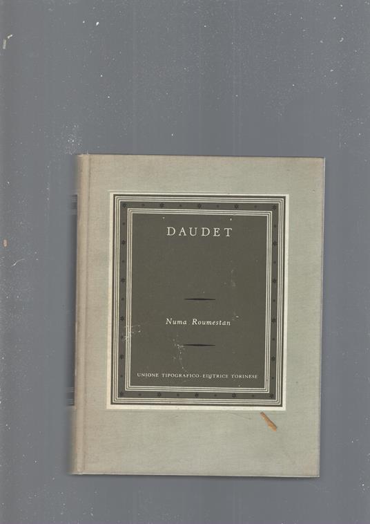 Numa Roumestan - Alphonse Daudet - copertina