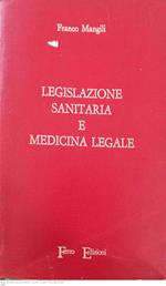Legislazione sanitaria e medicina legale