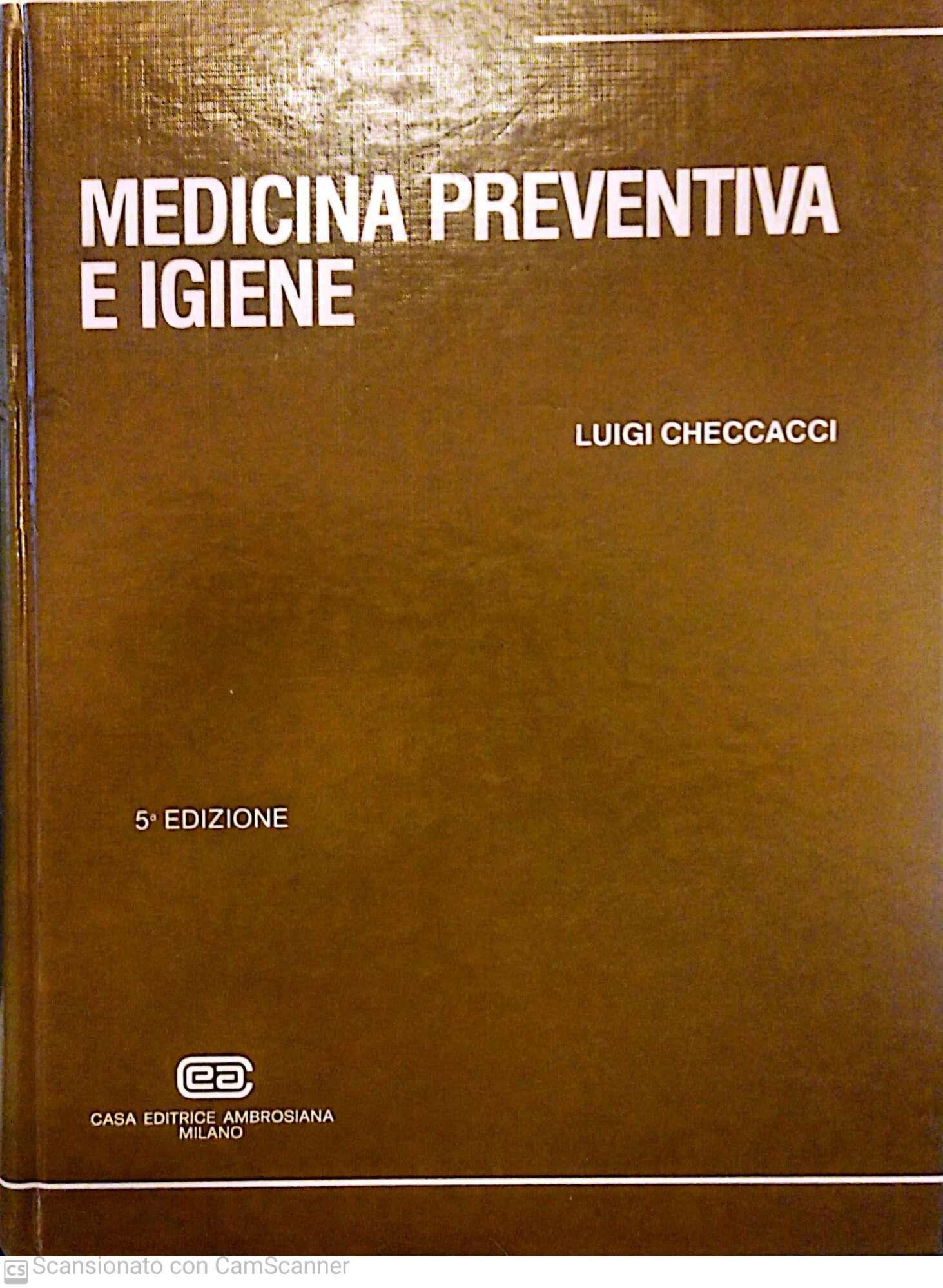 Medicina preventiva e igiene
