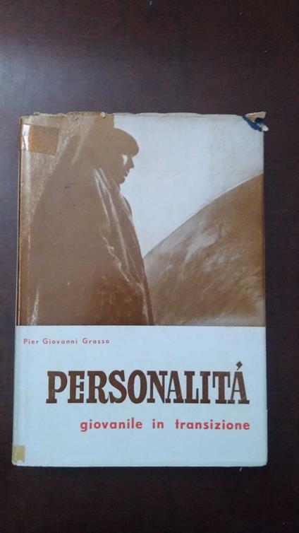 Personalità giovanile in transizione - copertina
