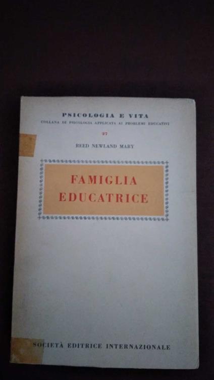 Famiglia educatrice - copertina