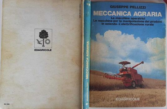 Meccanica agraria - Giuseppe Pellizzi - copertina
