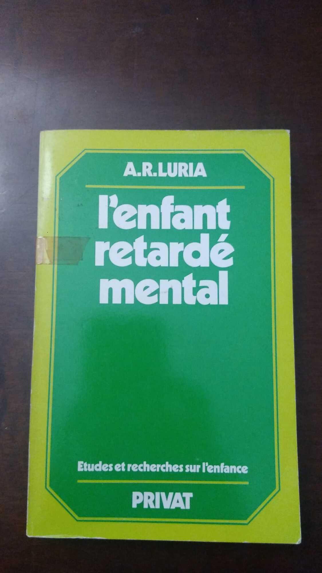 L' enfant retardè mental