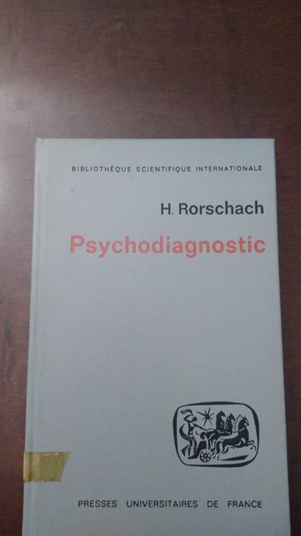 Psychodiagnostic - Hermann Rorschach - copertina