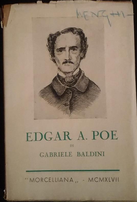 Edgar A. Poe - Gabriele Baldini - copertina