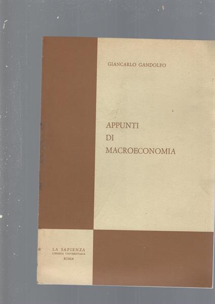 Appunti Di Microeconomia - copertina