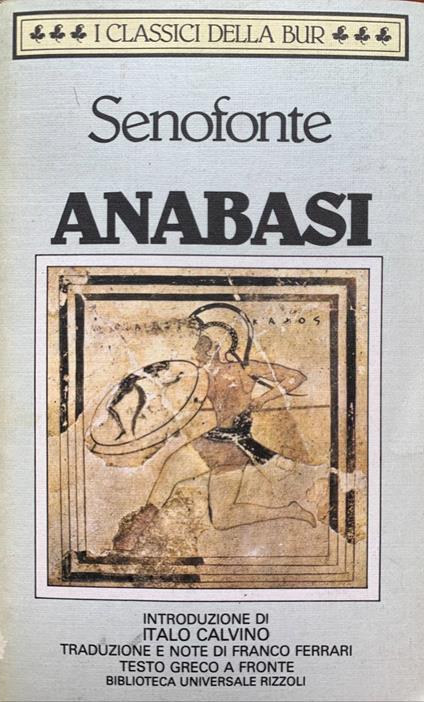 Anabasi - Senofonte - copertina
