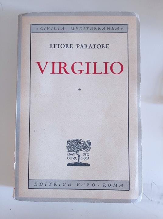 Virgilio - Ettore Paratore - copertina