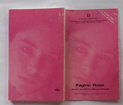 Pagine rosa guida ai diritti delle donne - copertina