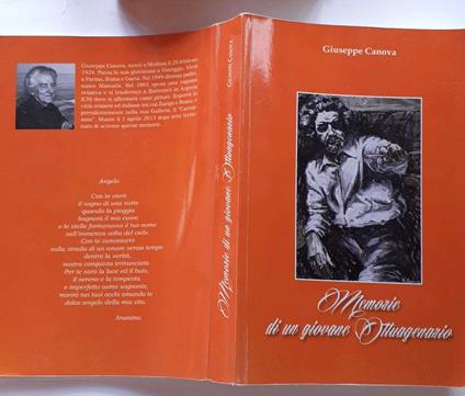 Memorie di un giovane ottuagenario - copertina