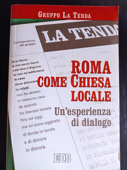Roma come Chiesa Locale - copertina