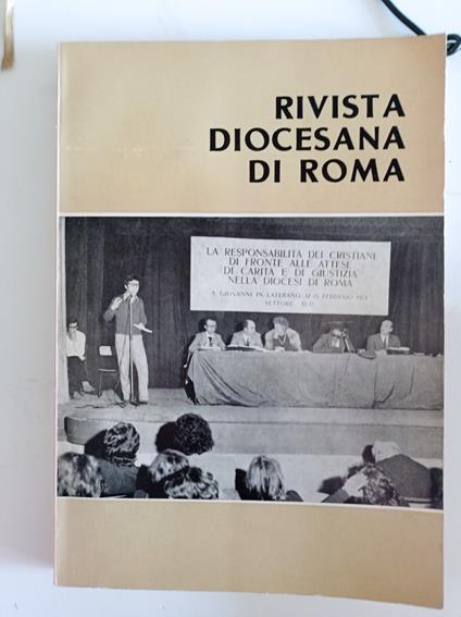 Rivista diocesana di Roma - copertina