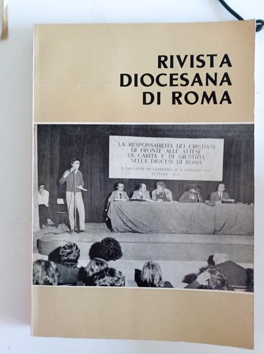 Rivista diocesana di Roma - copertina