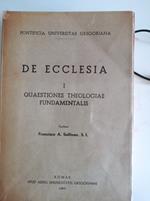 De ecclesia I quaestiones theologiae fundamentalis
