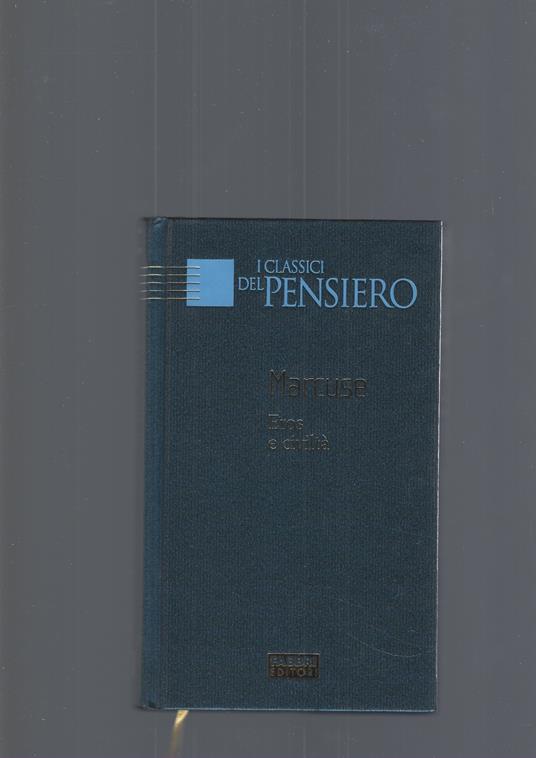 Eros e civiltà - Herbert Marcuse - copertina