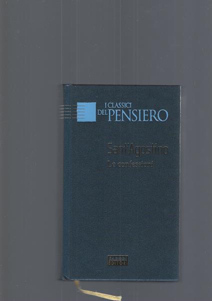 Le Confessioni - Agostino (sant') - copertina