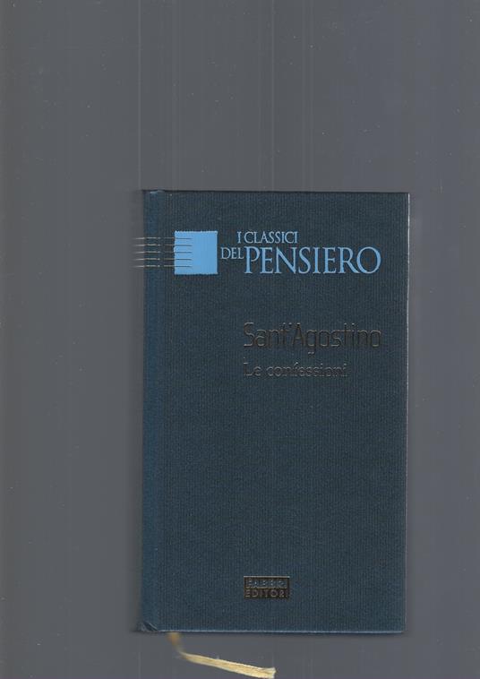 Le Confessioni - Agostino (sant') - copertina