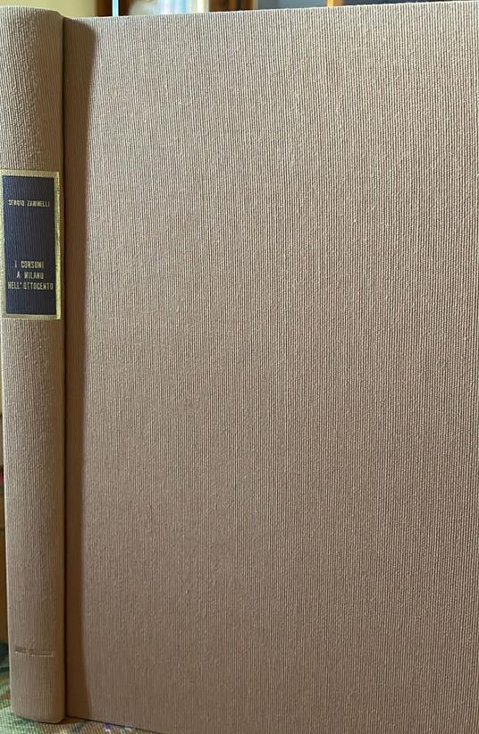 I consumi a Milano nell'Ottocento - Sergio Zaninelli - copertina