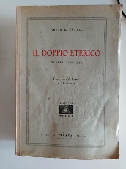 Il doppio eterico - Arthur E. Powell - copertina