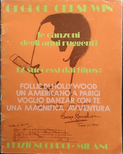 Le canzoni degli anni ruggenti - George Gershwin - copertina