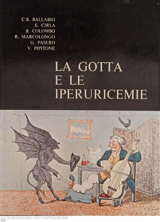 La gotta e le iperuricemie - copertina