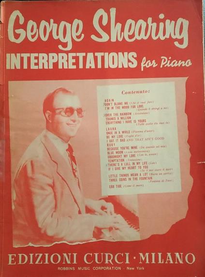 Interpretations for piano - copertina